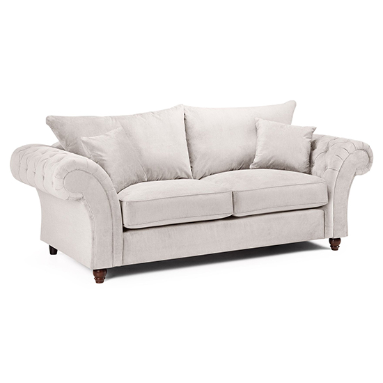 Read more about Williton fabric 3 seater sofa in stone