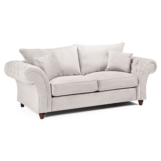 Photo of Williton fabric 3 seater sofa in stone