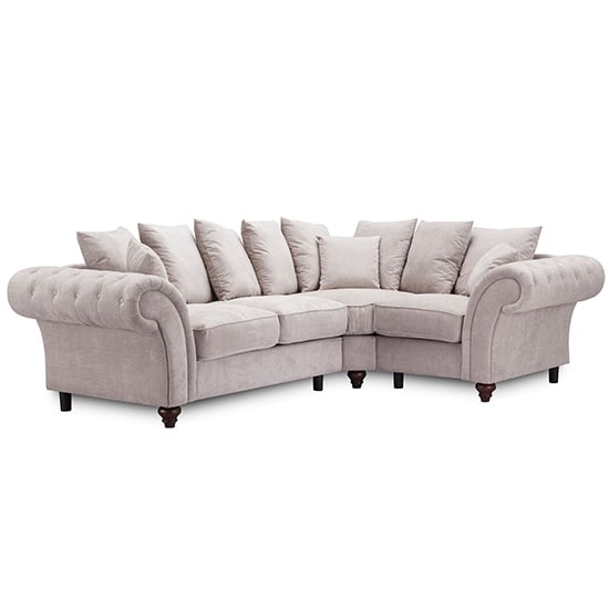 Read more about Williton fabric right hand corner sofa in stone