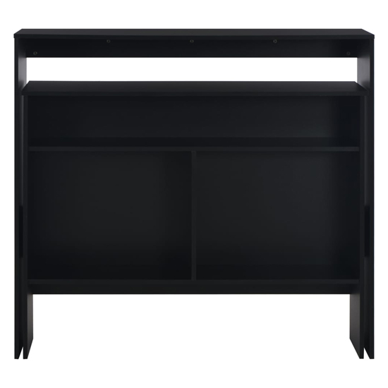 Winnie Wooden Bar Table With 2 Table Tops In Black