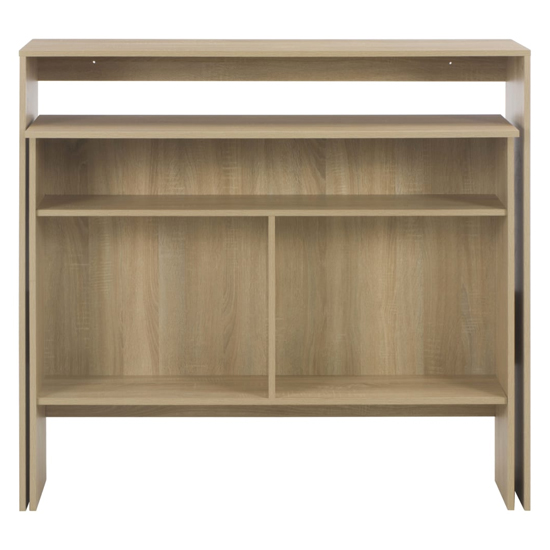 Winnie Wooden Bar Table With 2 Table Tops In Oak