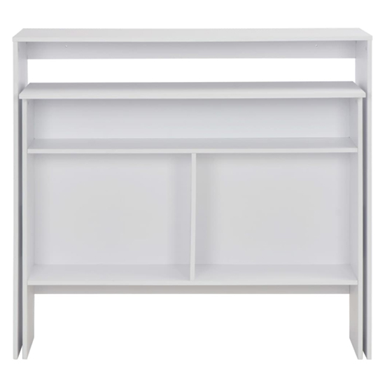 Winnie Wooden Bar Table With 2 Table Tops In White