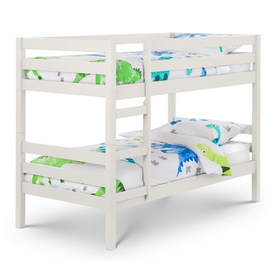 Cailean Wooden Bunk Bed In Surf White