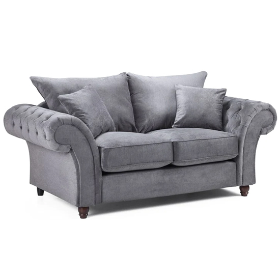 Read more about Winston fabric 2 seater sofa in grey