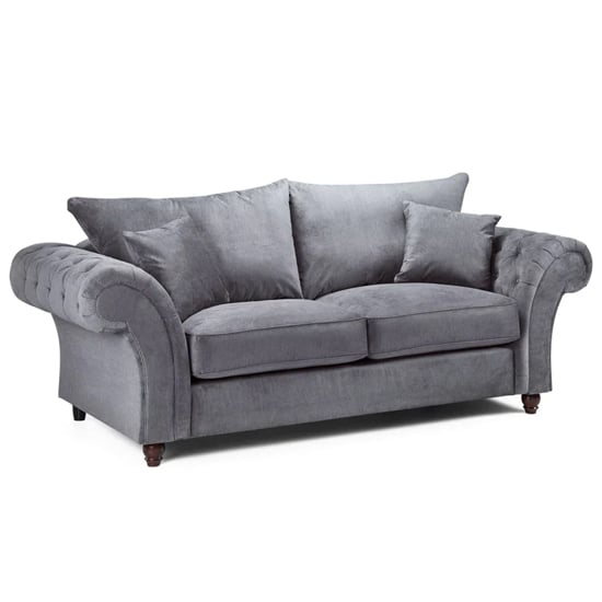 Read more about Winston fabric 3 seater sofa in grey