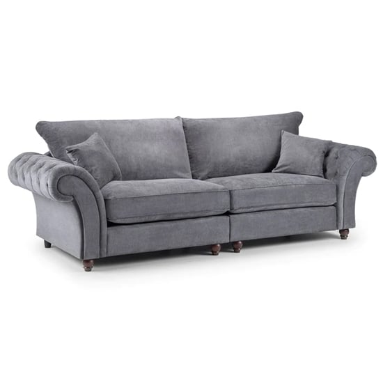 Read more about Winston fabric 4 seater sofa in grey