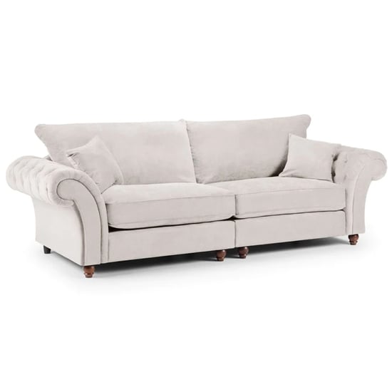 Read more about Winston fabric 4 seater sofa in stone