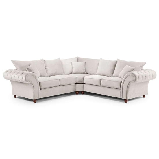 Read more about Winston fabric corner sofa large in stone