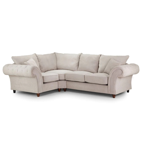 Read more about Winston fabric corner sofa left hand in stone