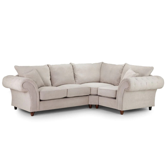 Read more about Winston fabric corner sofa right hand in stone