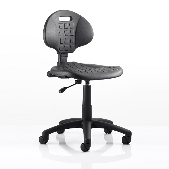 Read more about Winston home office operator chair in black with castors