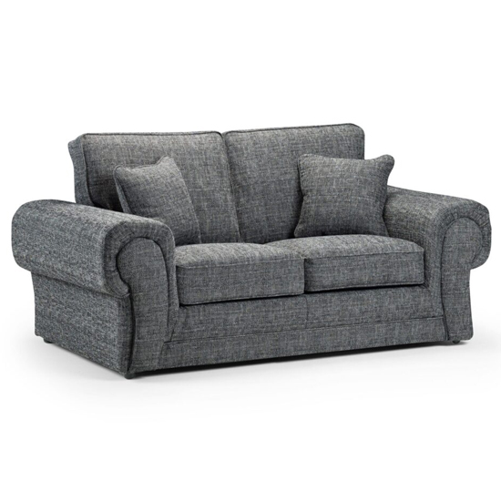 Wishaw Fabric 2 Seater Sofa In Grey