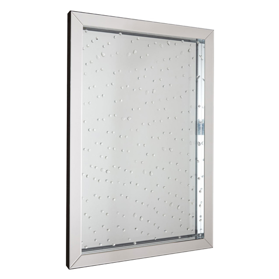 Witoka Bevelled Edge Wall Mirror In Silver