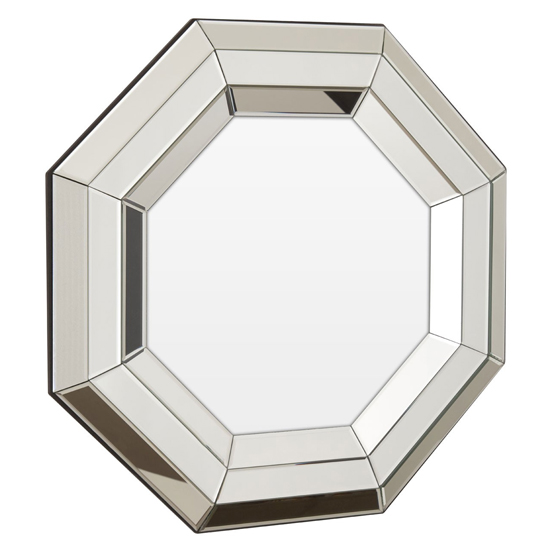 Witoka Octagonal Wall Mirror With Bevelled Edge