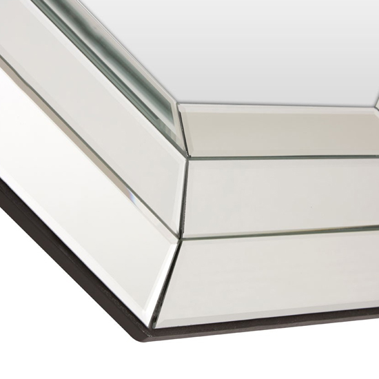 Witoka Octagonal Wall Mirror With Bevelled Edge