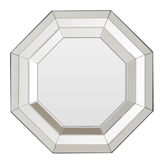 Photo of Witoka octagonal wall mirror with bevelled edge