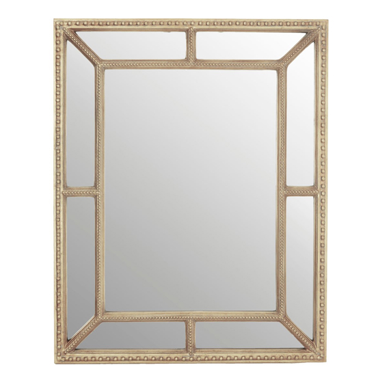 Read more about Wonda classic style wall mirror in cream