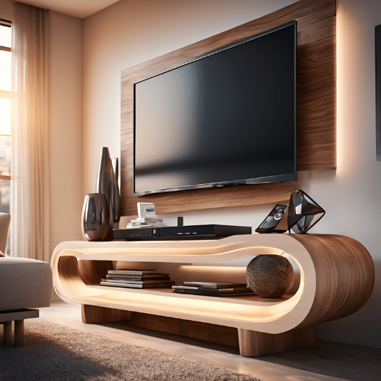 Wooden TV Stands, Units & Cabinets UK