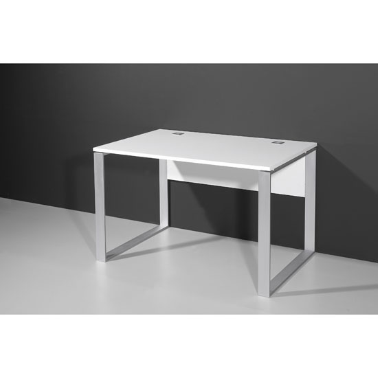 Linea Computer Desk In White Furniture In Fashion