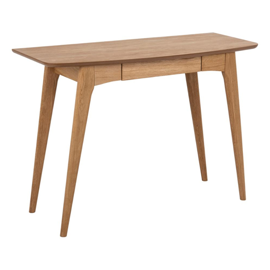 Wrentham Wooden 1 Drawer Console Table In Oak_2