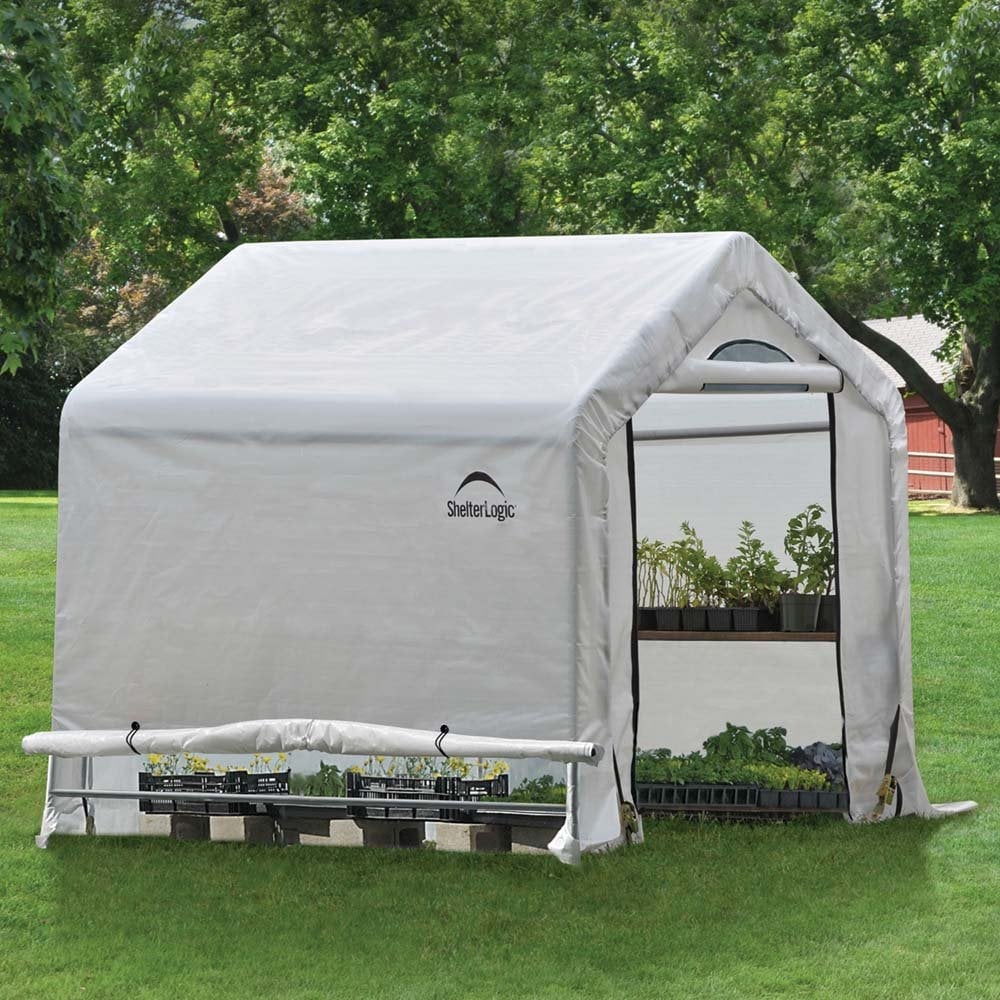 Wyck Ripstop Translucent Garden Greenhouse In White 6×6