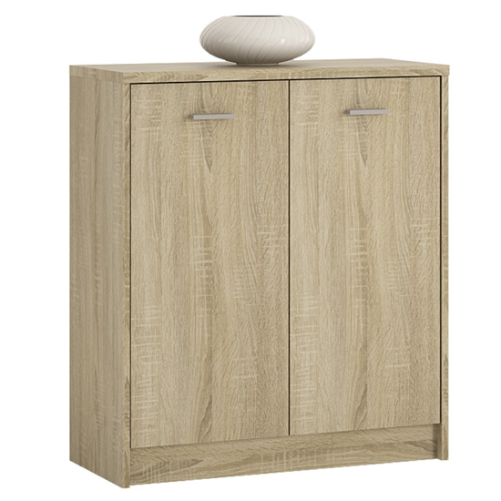 Xeka Wooden 1 Drawer 1 Door Storage In Sonoma Oak FiF