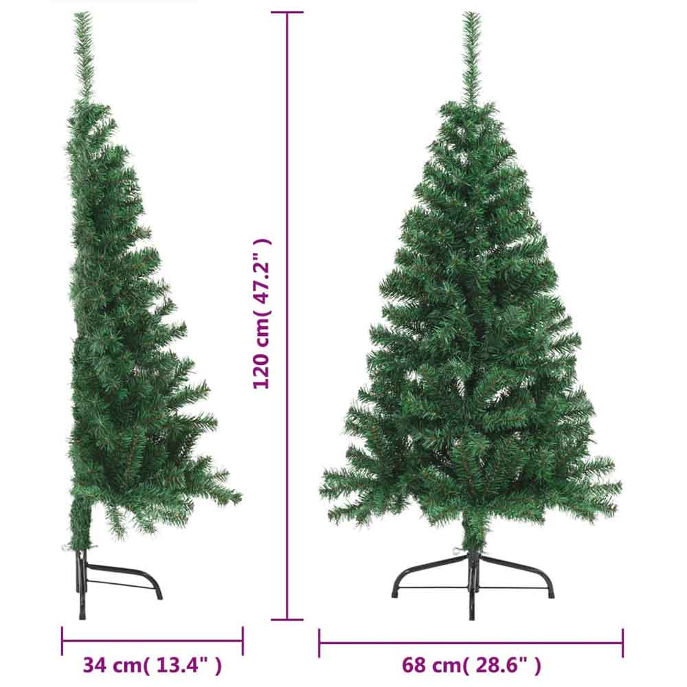 Xenia 120cm Corner Artificial Christmas Tree Without LED String