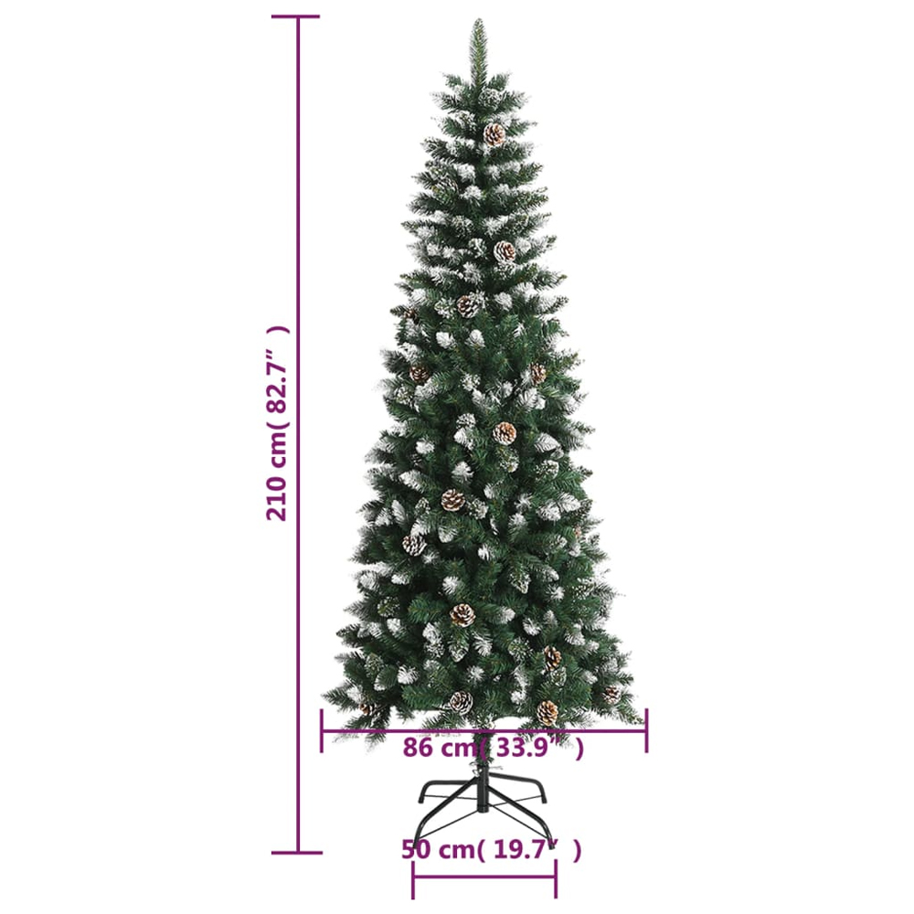 Xenia 210cm Artificial Christmas Tree Without LED String