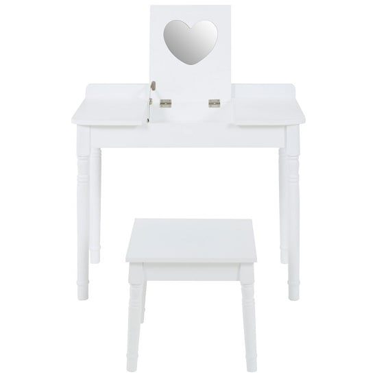 childrens white dressing table