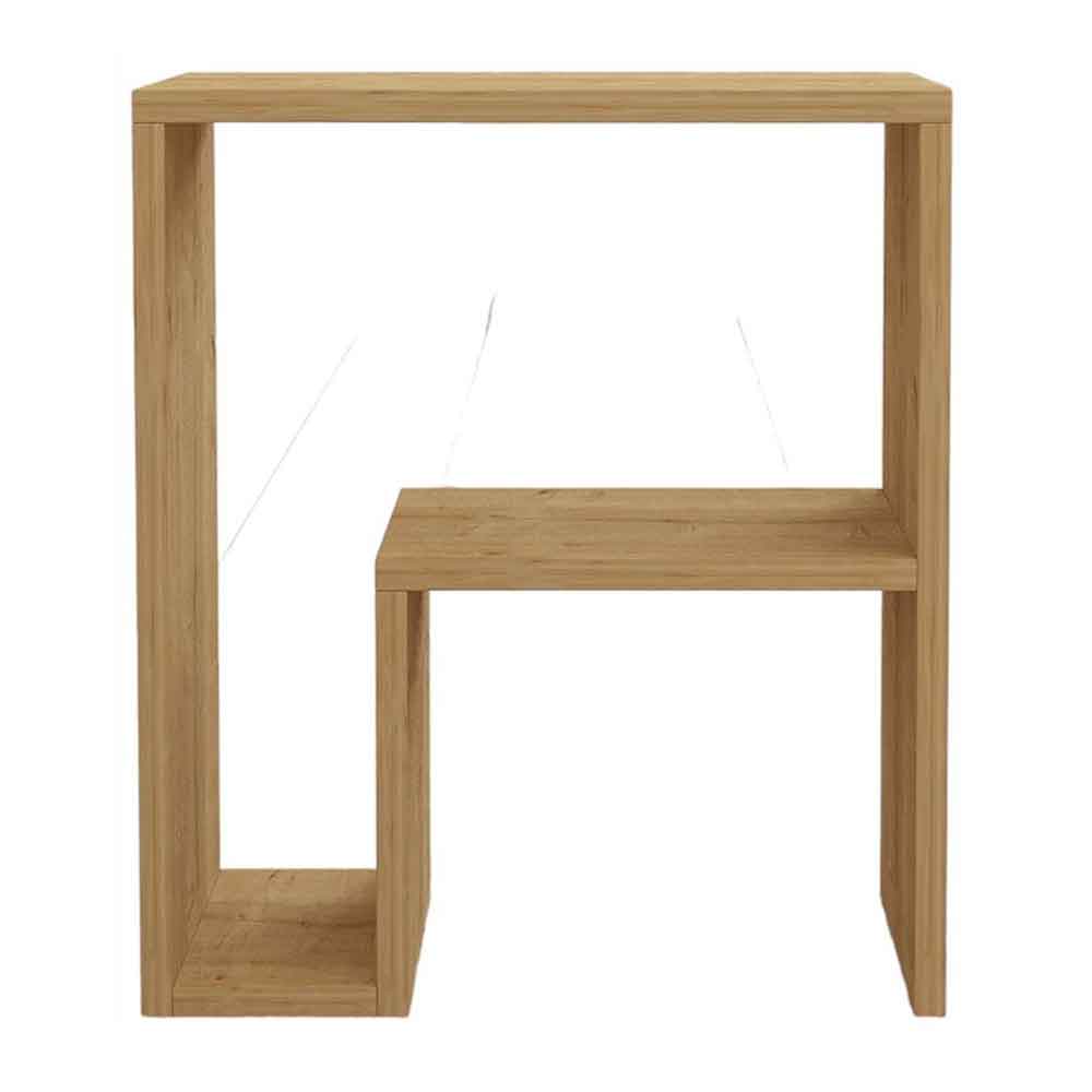 Yepa Wooden Side Table in Sapphire Oak