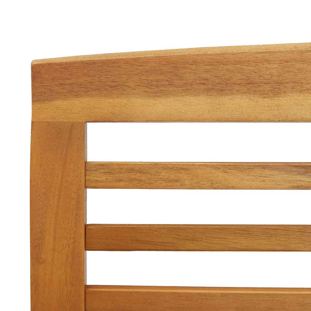 Yerivo Garden Acacia Wood Lounge Set in Brown