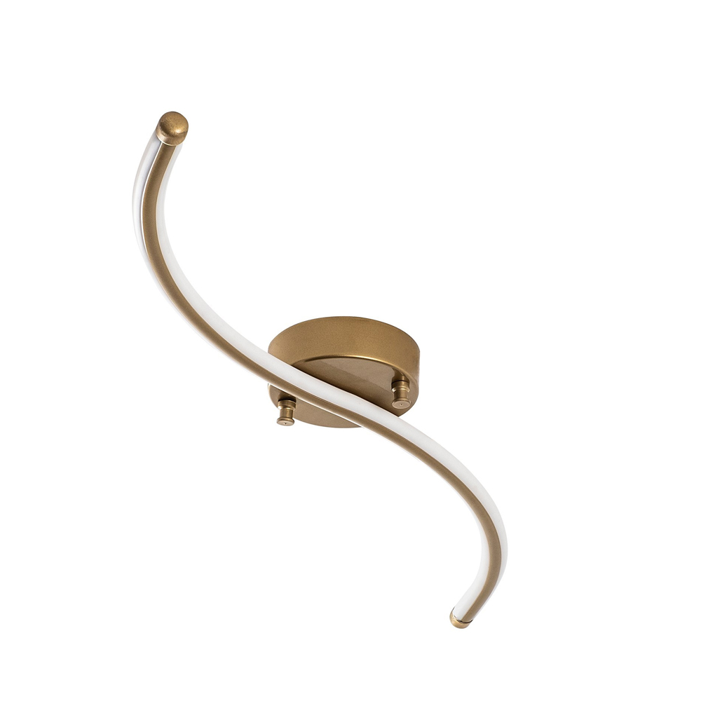 Yilan Metal Ceiling Light in Gold