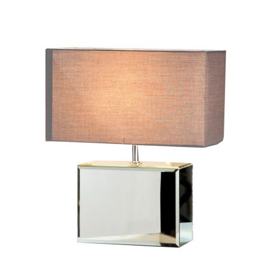 Yogis Rectangle Table Lamp In Grey_2