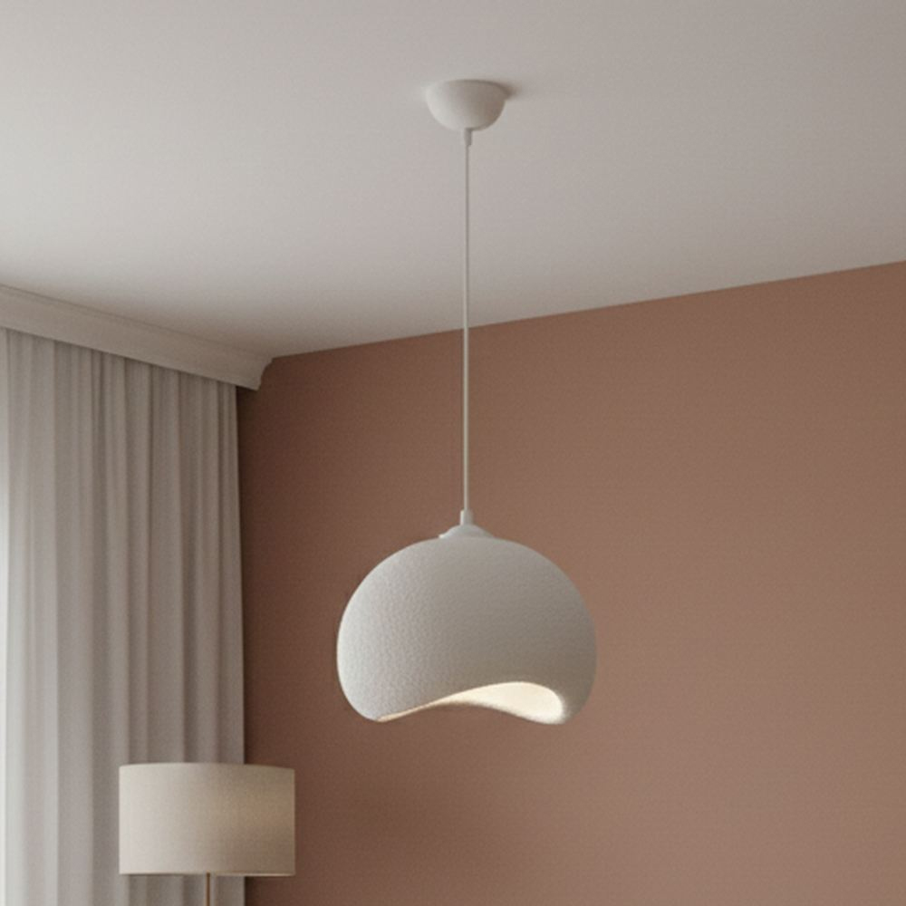 Yontu Metal Ceiling Pendant Light in White