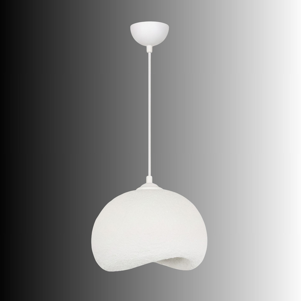 Yontu Metal Ceiling Pendant Light in White