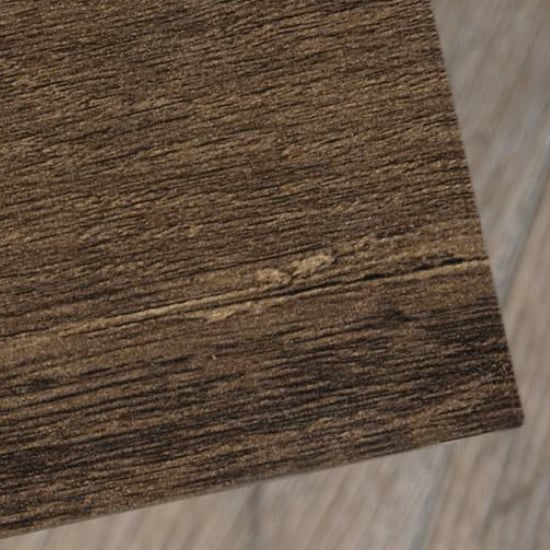 Yuma Industrial Wooden Coffee Table In Smoked Oak Furniture in Fashion