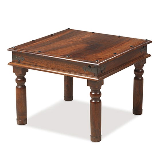 Zander 60cm Wooden Coffee Table In Sheesham With Round Legs_1