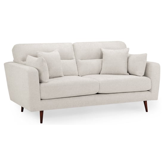 Read more about Zanita fabric 3 seater sofa in beige