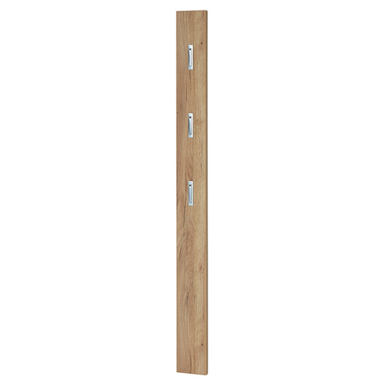 Zanotti Narrow Coat Rack In Navarra Oak Furniture in Fashion