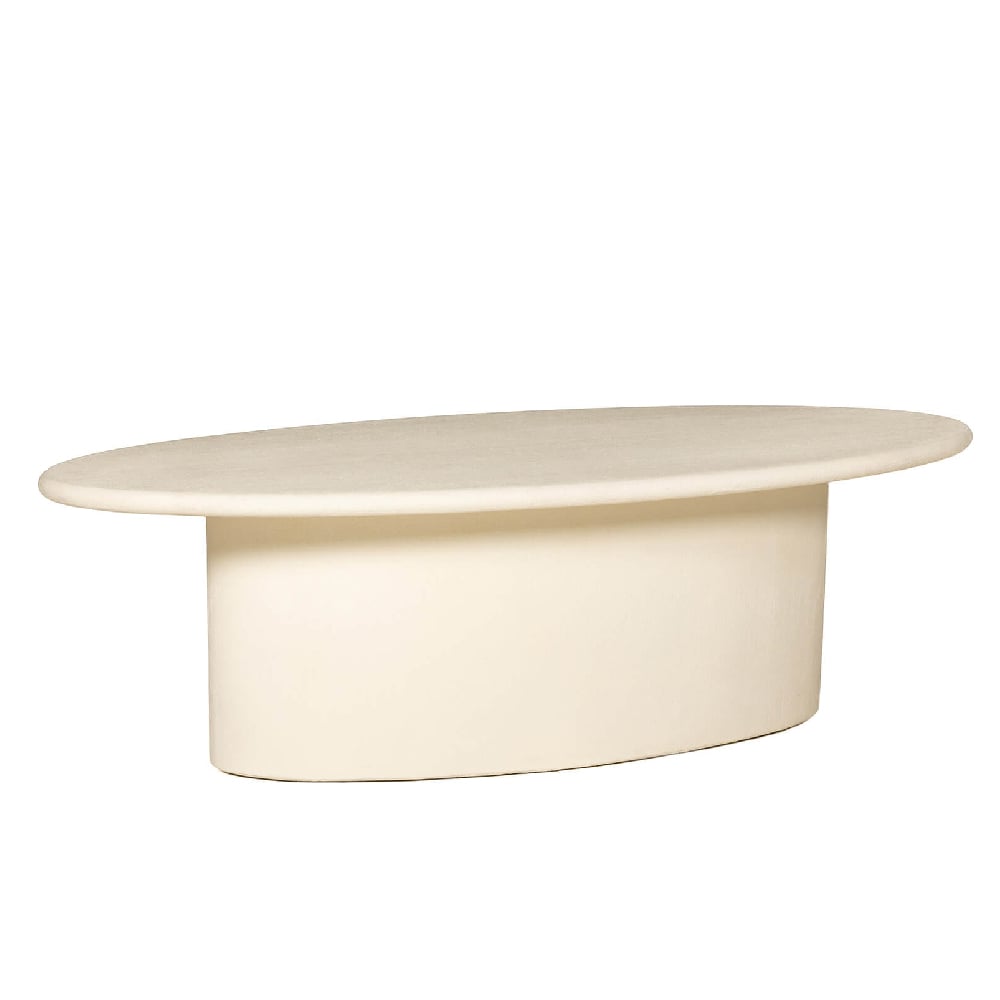 Read more about Zapopan wooden coffee table in white concrete effect