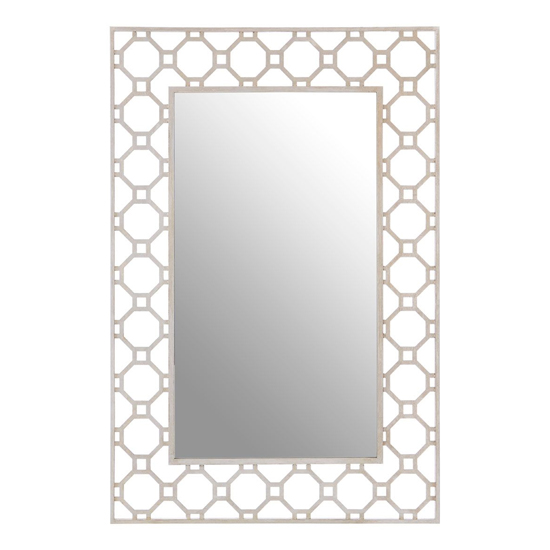 Zaria Arabesque Wall Bedroom Mirror In Antique Silver Frame_2