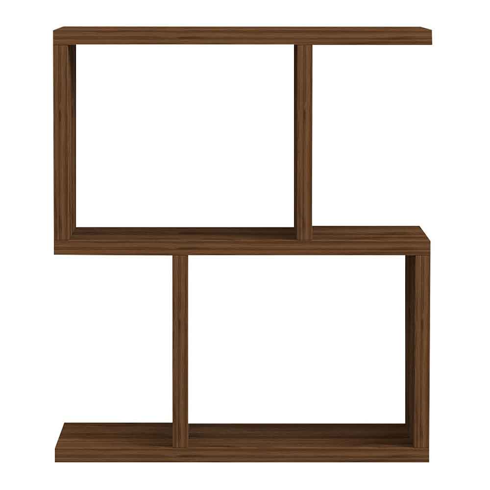 zet Wooden Side Table in Walnut
