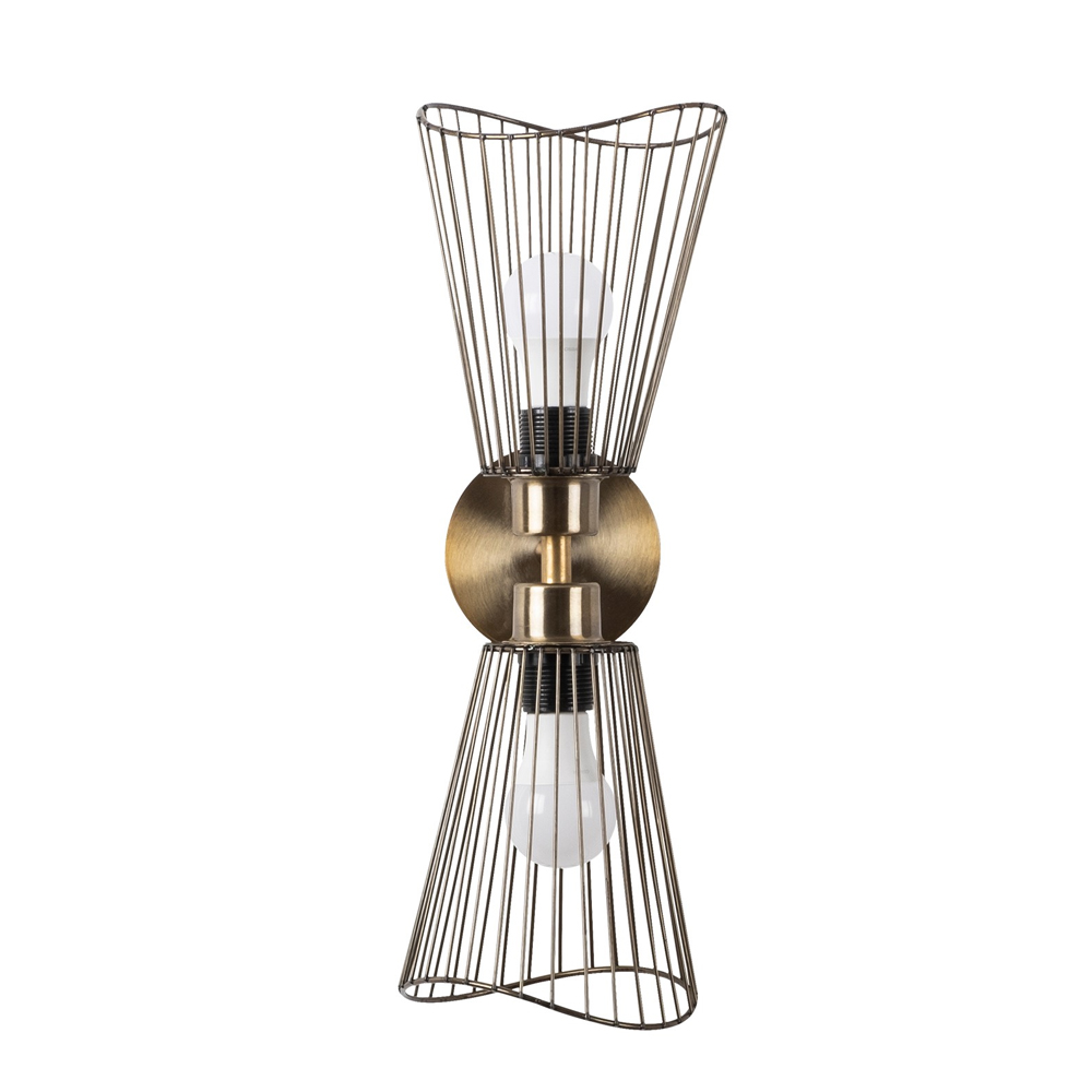 Zeyno Metal Wall Light in Vintage