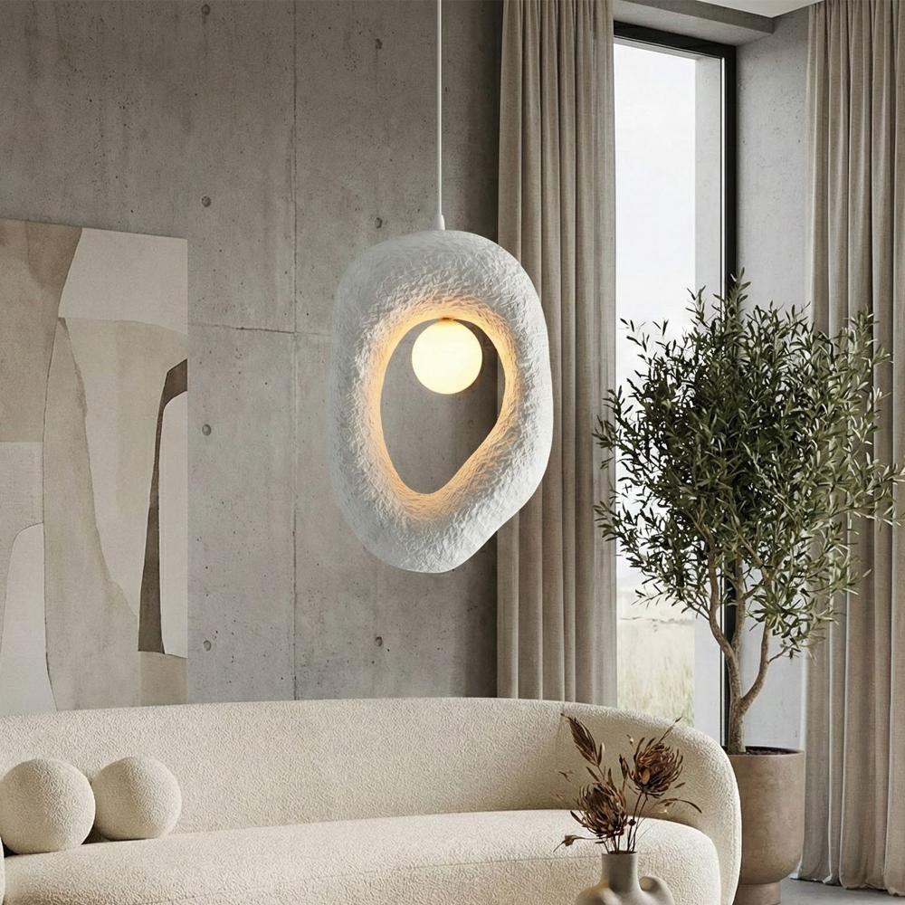 Zoga Metal Ceiling Pendant Light in White