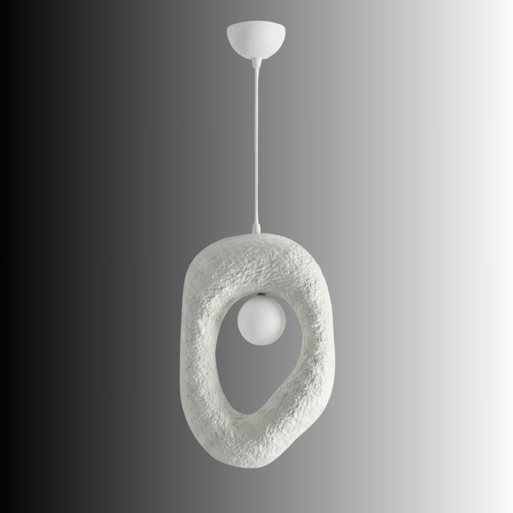 Zoga Metal Ceiling Pendant Light in White