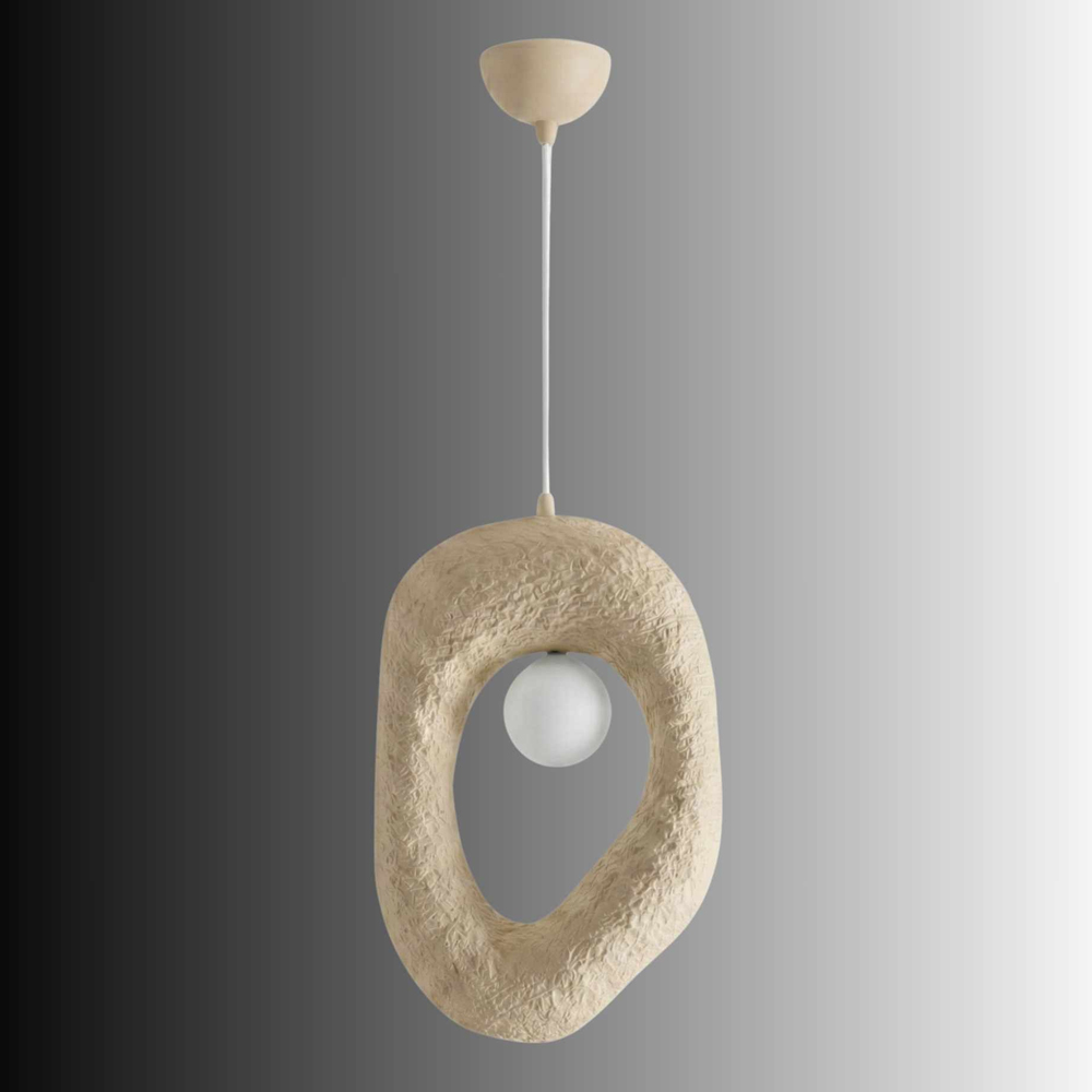 Zoga Metal Chandelier Light in Ecru