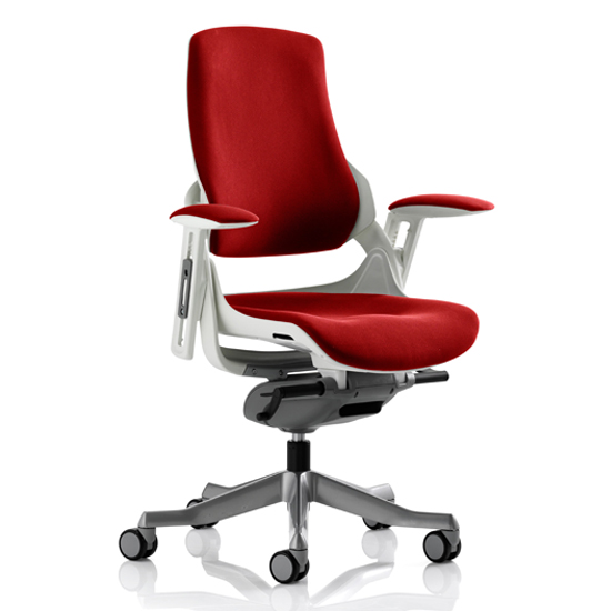 Product photograph of Zure Executive Office Chair In Bergamot Cherry from Furniture in Fashion