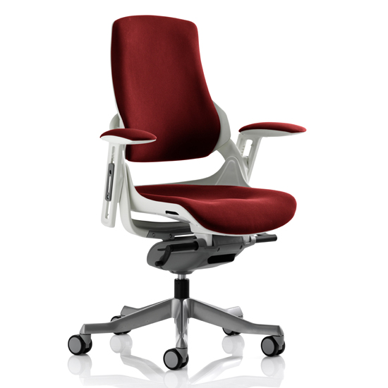 Product photograph of Zure Executive Office Chair In Ginseng Chilli from Furniture in Fashion