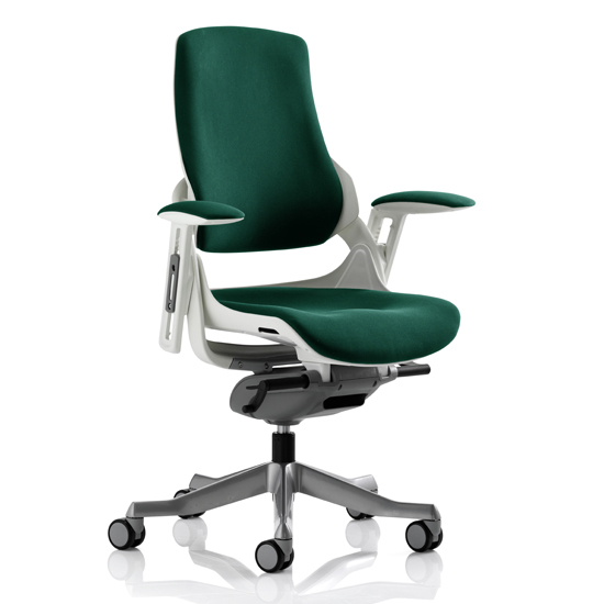 Product photograph of Zure Executive Office Chair In Maringa Teal from Furniture in Fashion