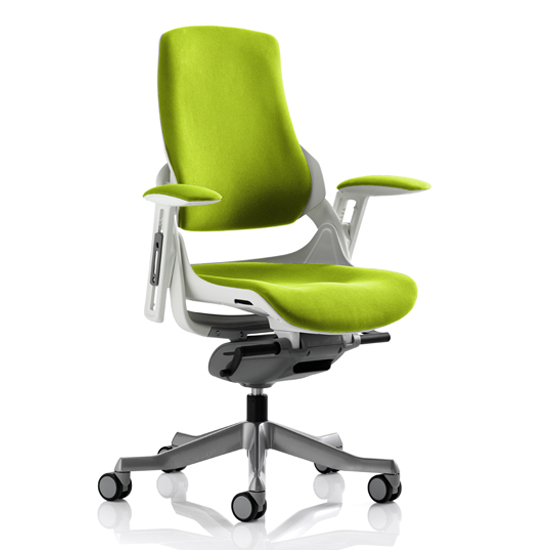 Zure Executive Office Chair In Myrrh Green